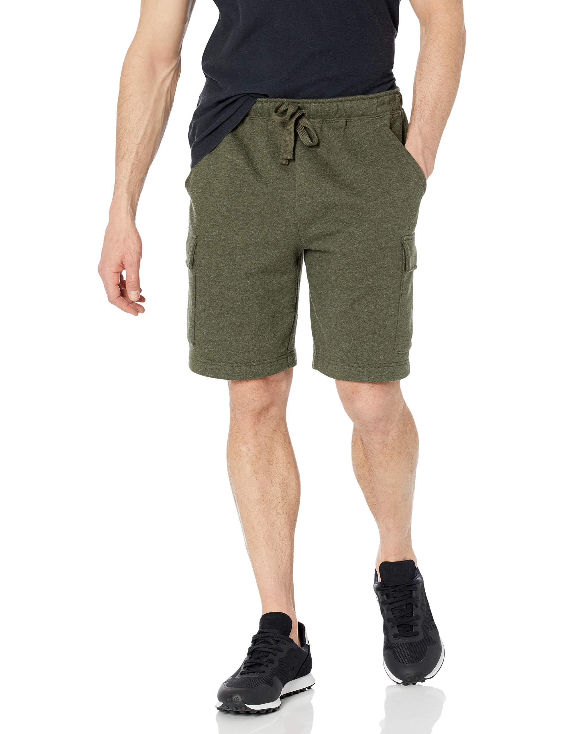 Amazon Essentials Mens Fleece Cargo Shorts
