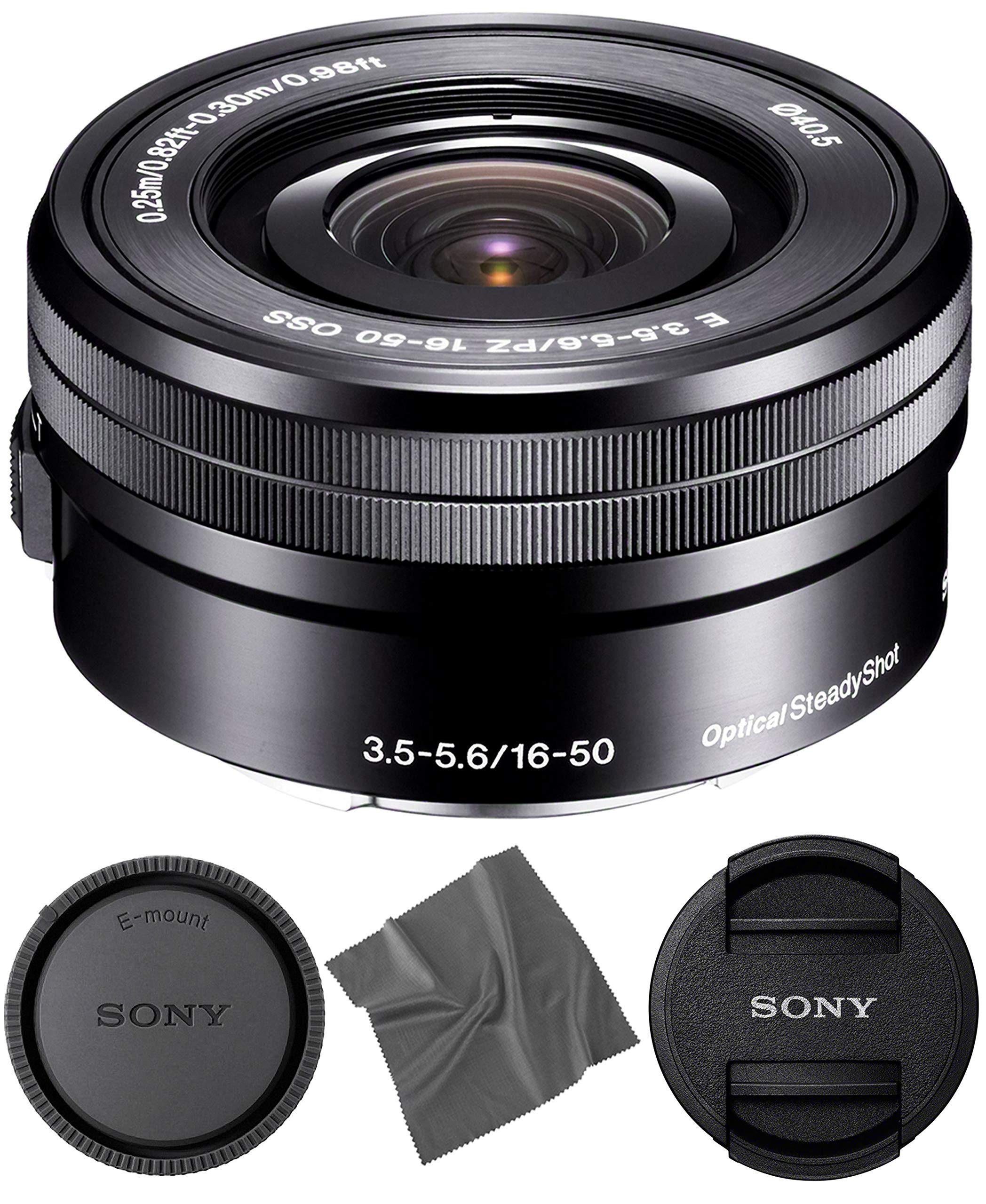 Sony SELP1650 16-50mm OSS Lens: Sony E PZ 16-50mm f/3.5-5.6 OSS Lens (Black) + P
