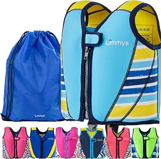 Limmys Neoprene Kids Swim Vest – Adjustable Buoyancy, Secure Fit, Awarded
