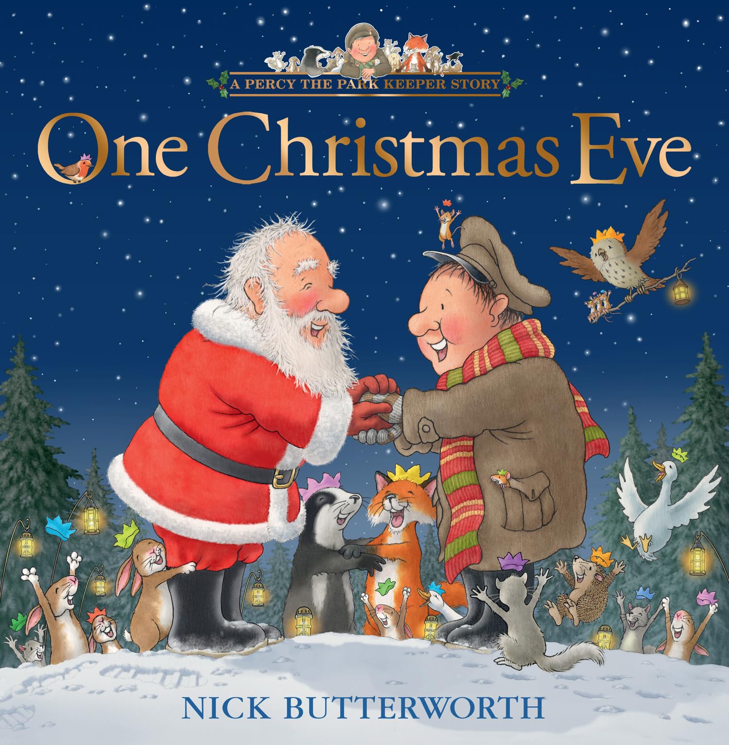 One Christmas Eve: A brand-new picture book about Percy the Park Keeper for 2026