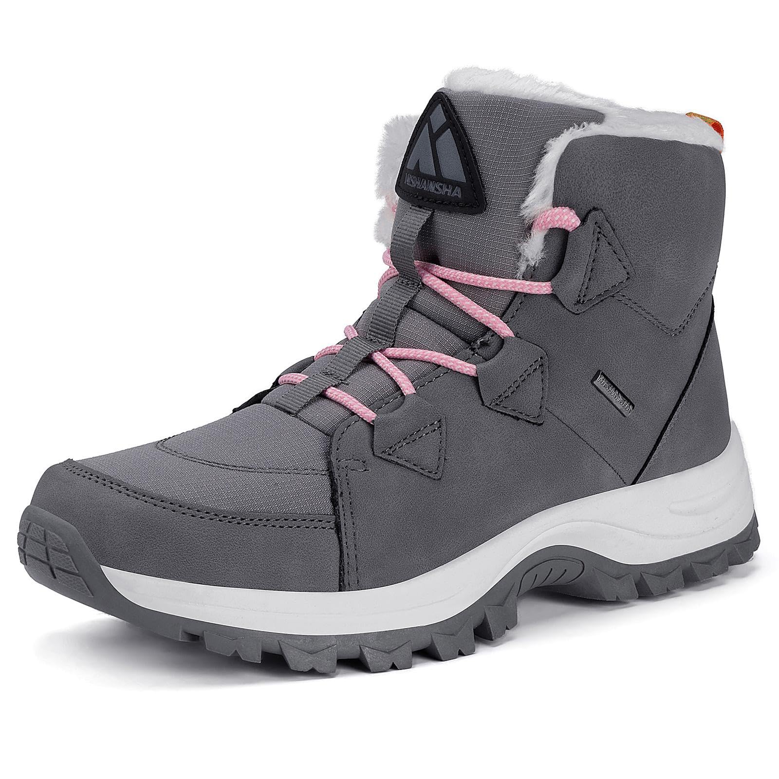 Mishansha Women's Snow Boots Hiking Winter Gr.36-42
