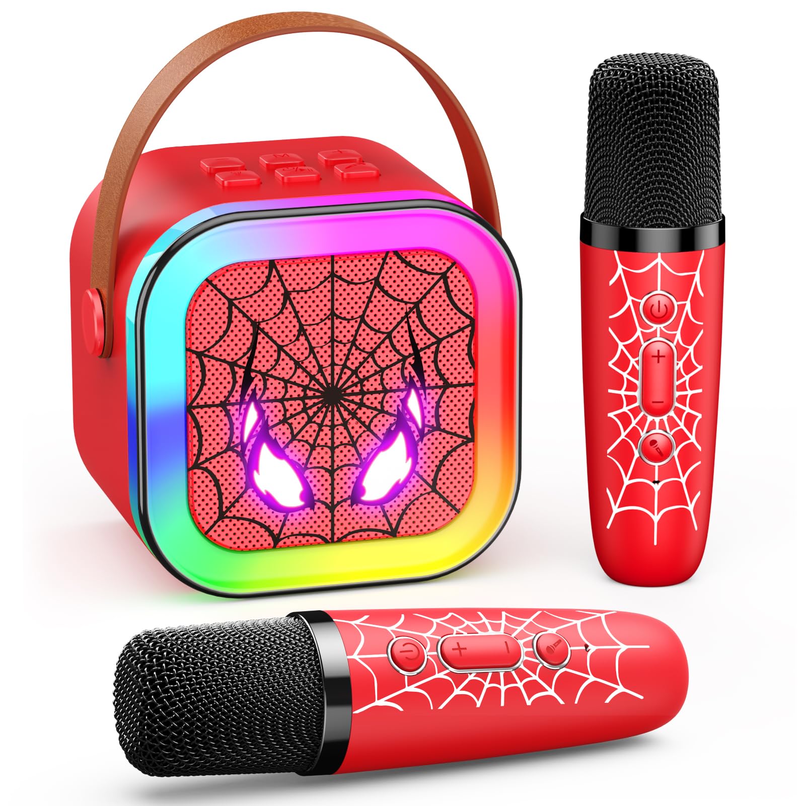 Mini Karaoke Machine Kids, vicia Toys for 3 4 5 6 7 8 Year Old Boys Bluetooth Sp