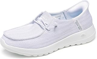 Skechers Women's Women's Hands Free Slip-ins Go Walk Joy Moc Toe Casual ShoeBoat Shoe