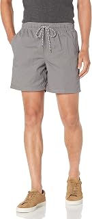 Amazon Essentials Mens 6" Inseam Drawstring Walk Short