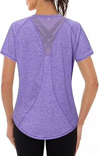 Gyabnw Women's Running T-Shirt Fitness Short Sleeve