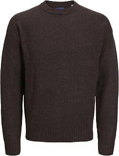 JACK & JONES Male Knitted Jumper Plain Knitted Jumper