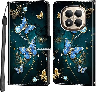 Cover for Xiaomi Redmi Note 15 Pro Plus 5G Wallet Case Butterfly