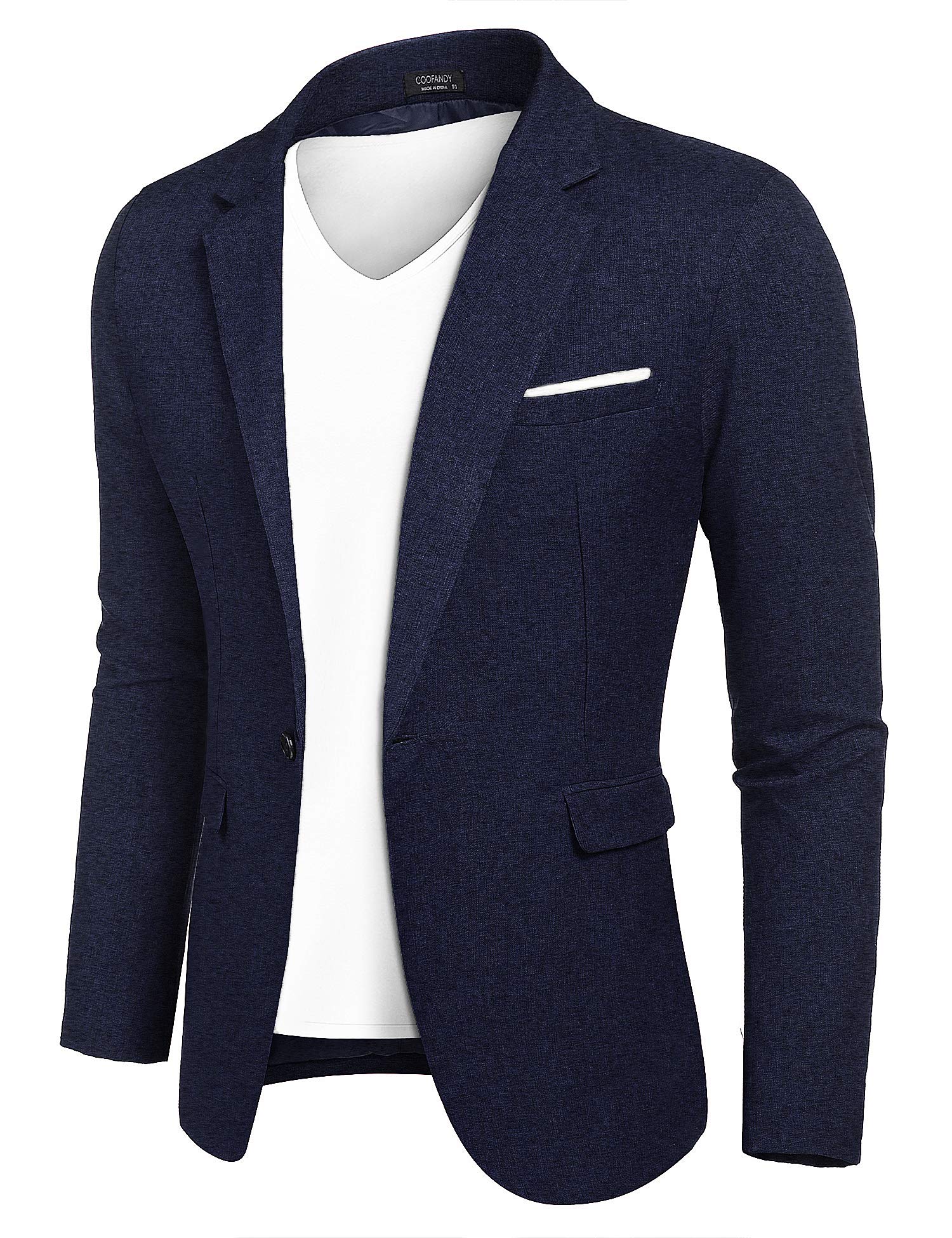 COOFANDY Men's Blazer Casual Sport Coats Slim Fit Lightweight Sports Jacket