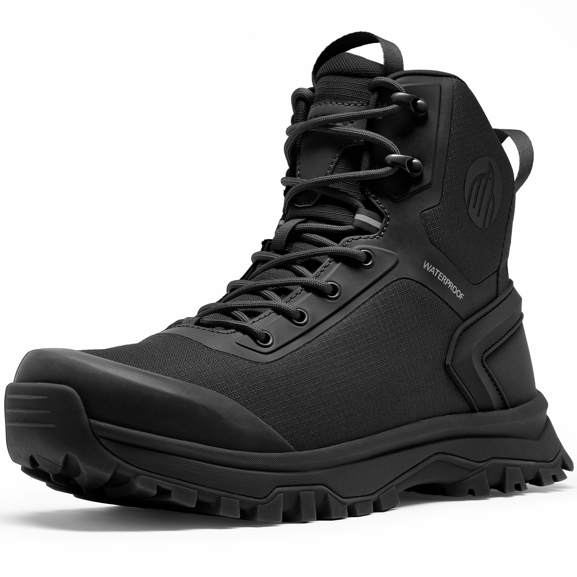 Coostar Tactical Boots for Men Lightweight Work Boot Side Zipper Waterproof | Mi