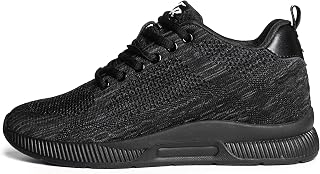 Conzuri Men’s Stylish Height Increasing Shoes – Invisible Elevator Shoes Add 2.4 Inches – Non-Slip Casual and Fashion Sneakers