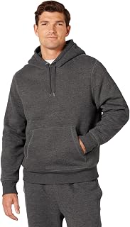 Amazon Essentials Men's Sherpa-Lined Fleece Pullover Hoodie