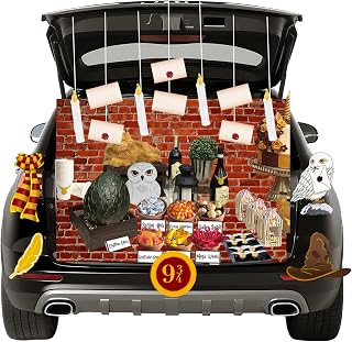 Wizard Trunk or Treat Decorations Kit Halloween Trunk or Treat Car Decor | Halloween Trunk or Treat Decorations Kit
