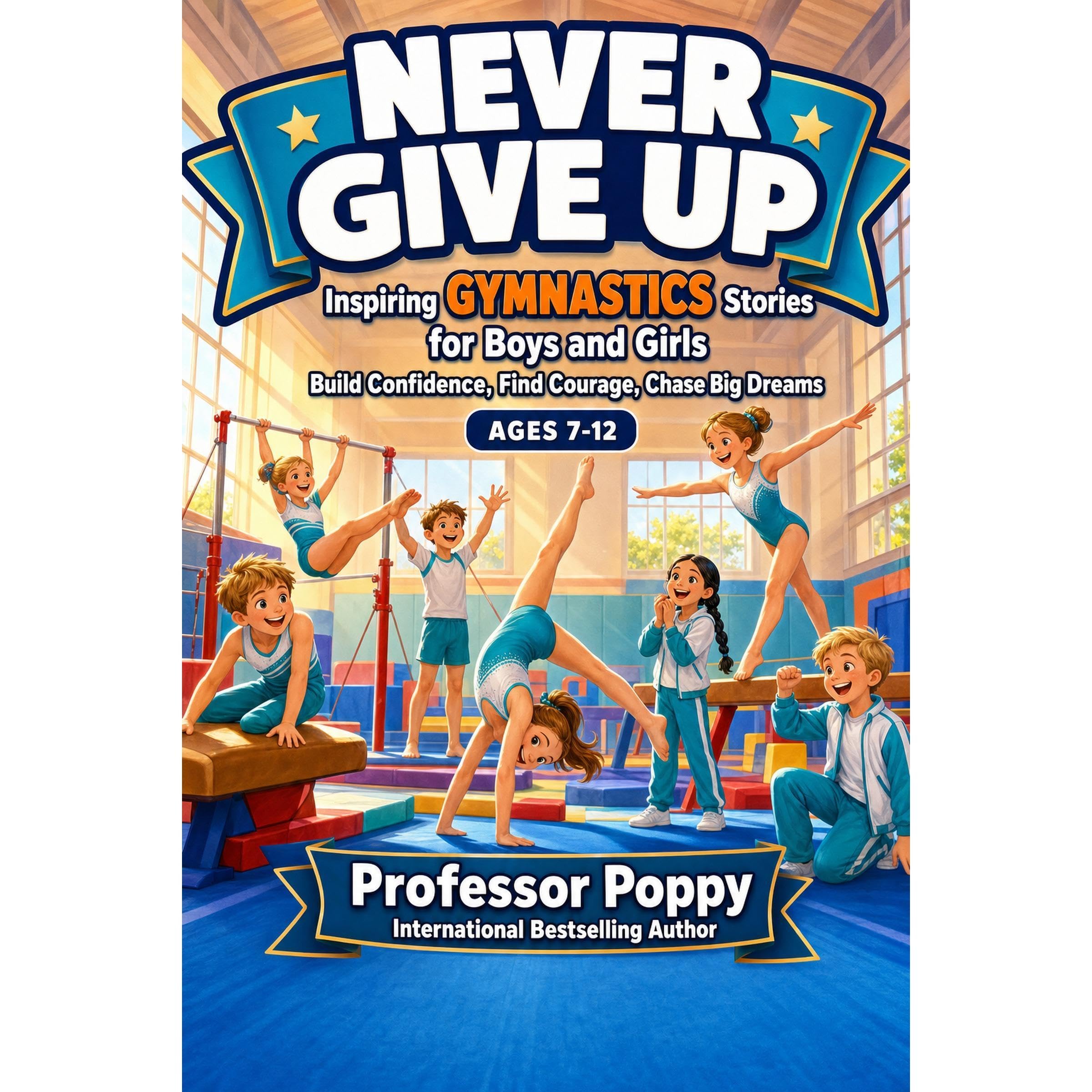 Never Give Up: Inspiring Gymnastics Stories for Boys and Girls to Build Confiden