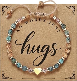 yupoxiu Natural Stone Bracelets - Inspirational Birthday Gifts for Women