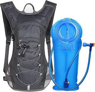 Unigear Hydration Pack Backpack with 2L Water Bladder for Hiking &amp; Cycling | Lightweight Water Backpack For Running, Biking, Climbing And Camping, 70 Oz Bladder, Hydration Backpack For Hiking