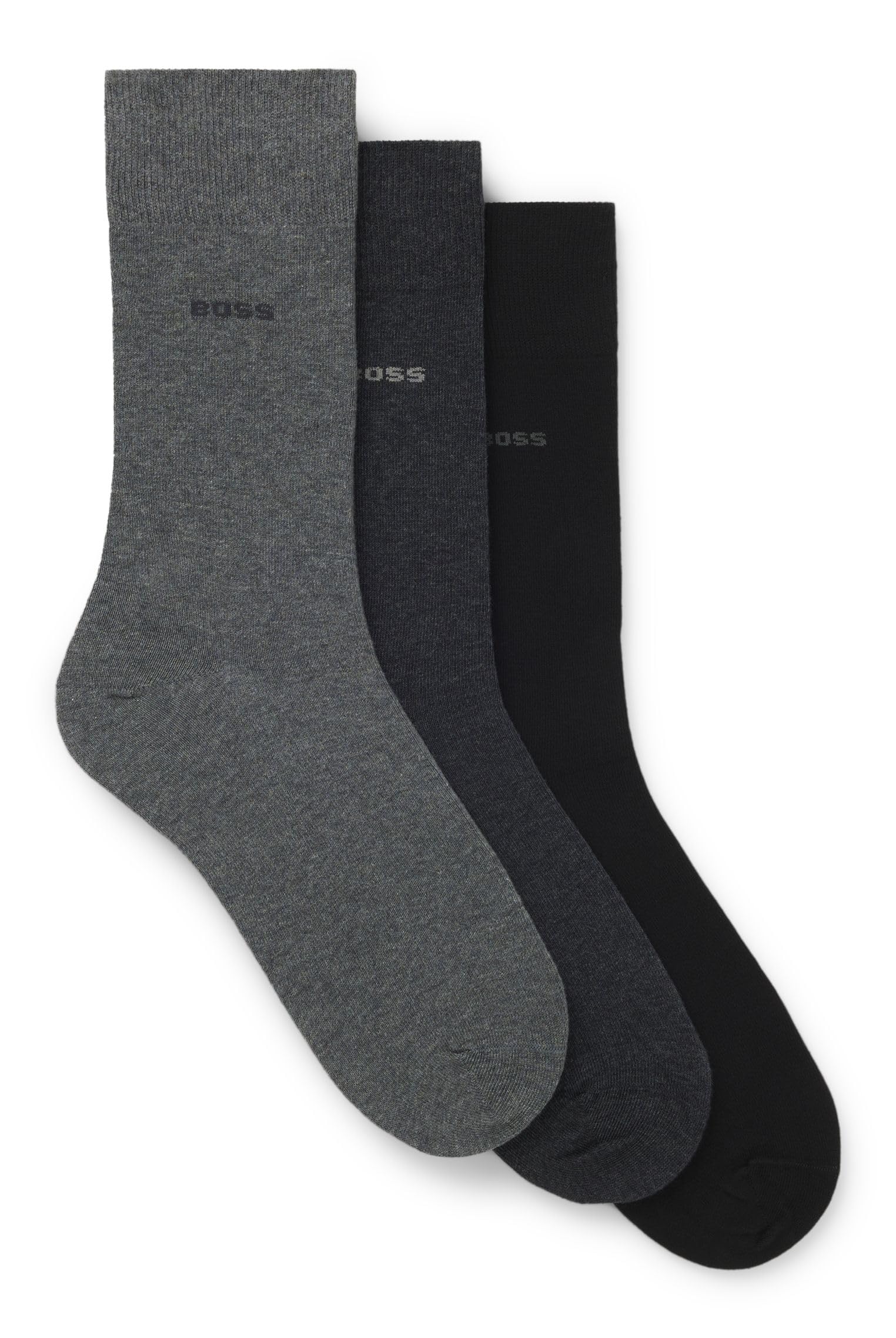 BOSS 3p Rs Uni CC 10241905 01 Men's Socks (Pack of 3)