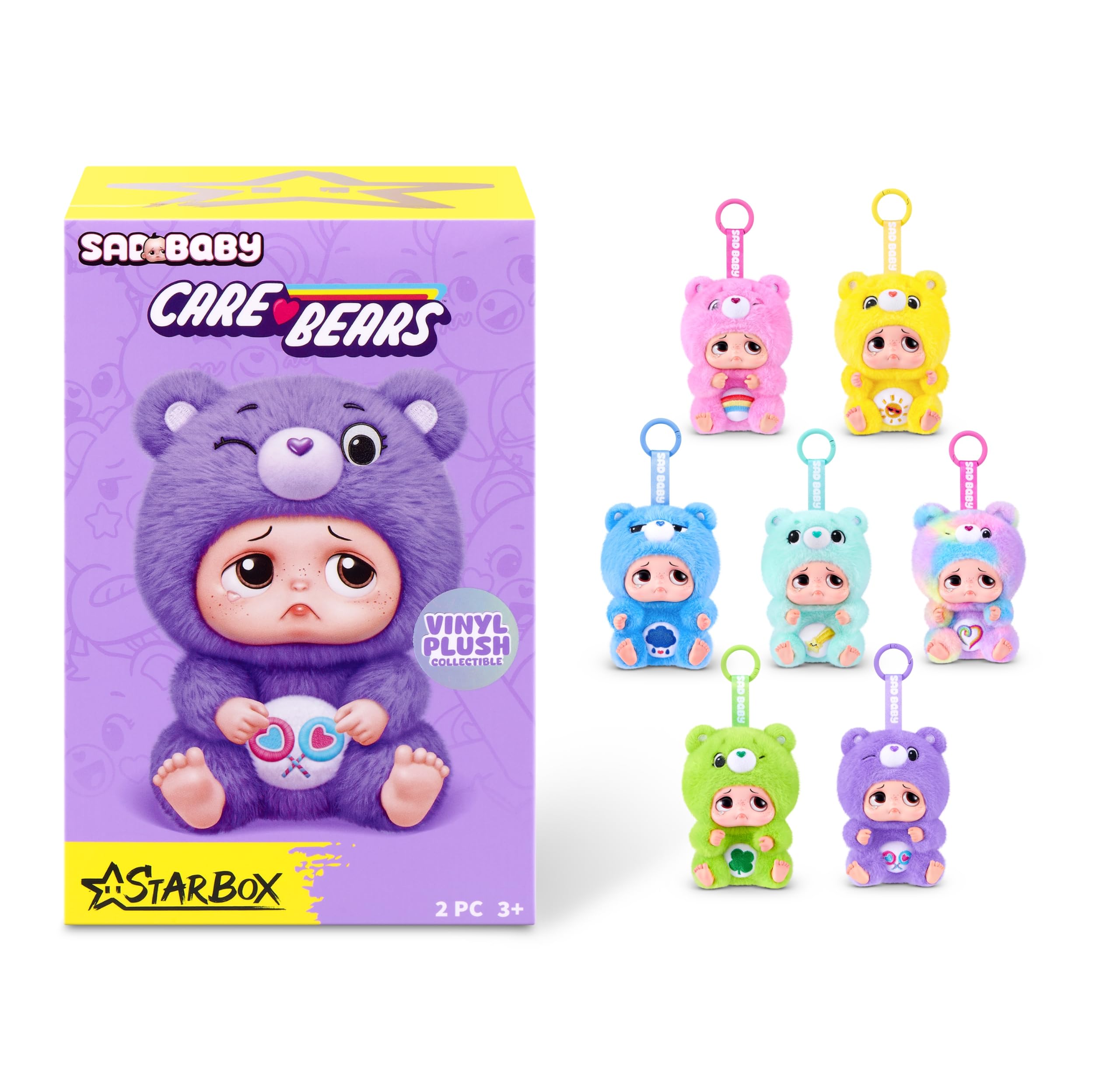 STARBOX Sad Baby Care Bears | Officially licensed Care Bears; immersive unboxing