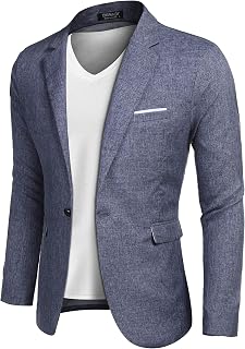 COOFANDY Men's Blazer Casual Sport Coats Slim Fit Lightweight Sports Jacket