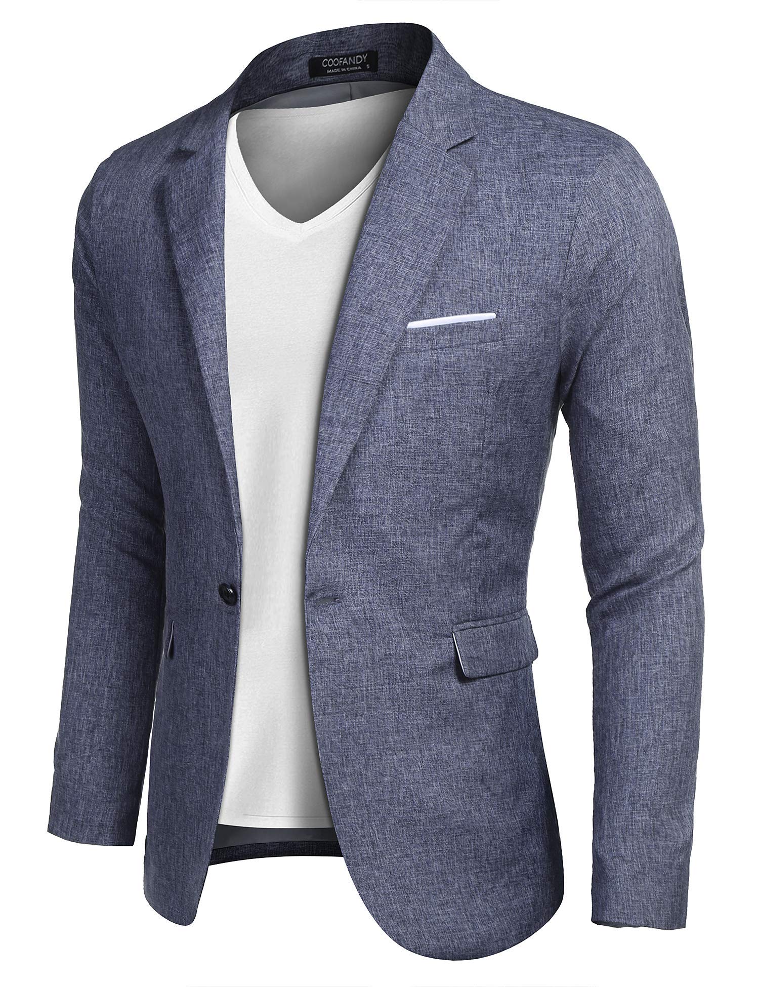 COOFANDY Men's Blazer Casual Sport Coats Slim Fit Lightweight Sports Jacket