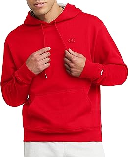 Champion Men's Fleece Hoodie Midweight C Logo (Reg. Or Big & Tall)
