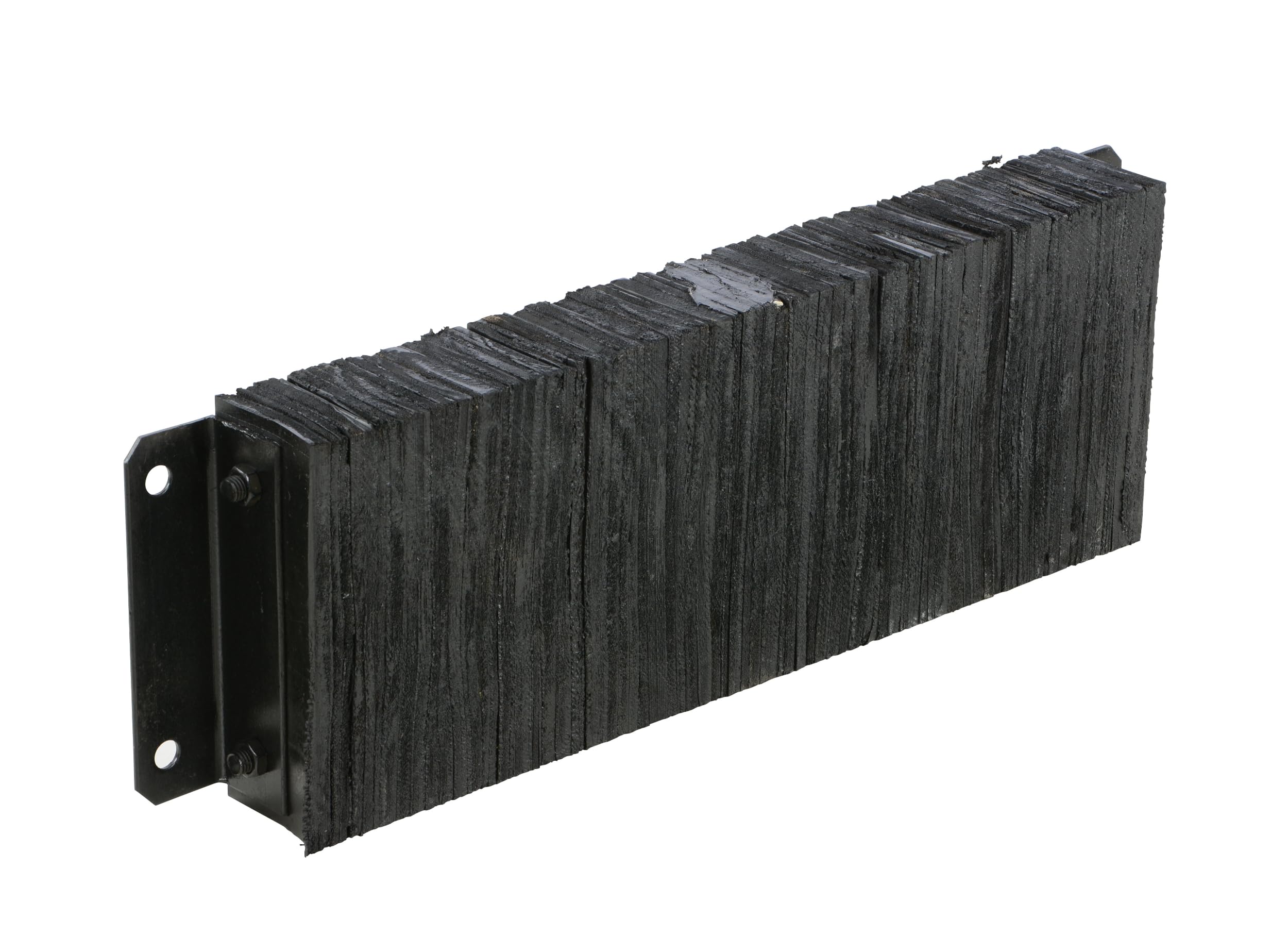 Vestil 1236-4.5 Laminated Rubber Dock Bumper 12 in. x 36 in. 4-1/2 in. Black