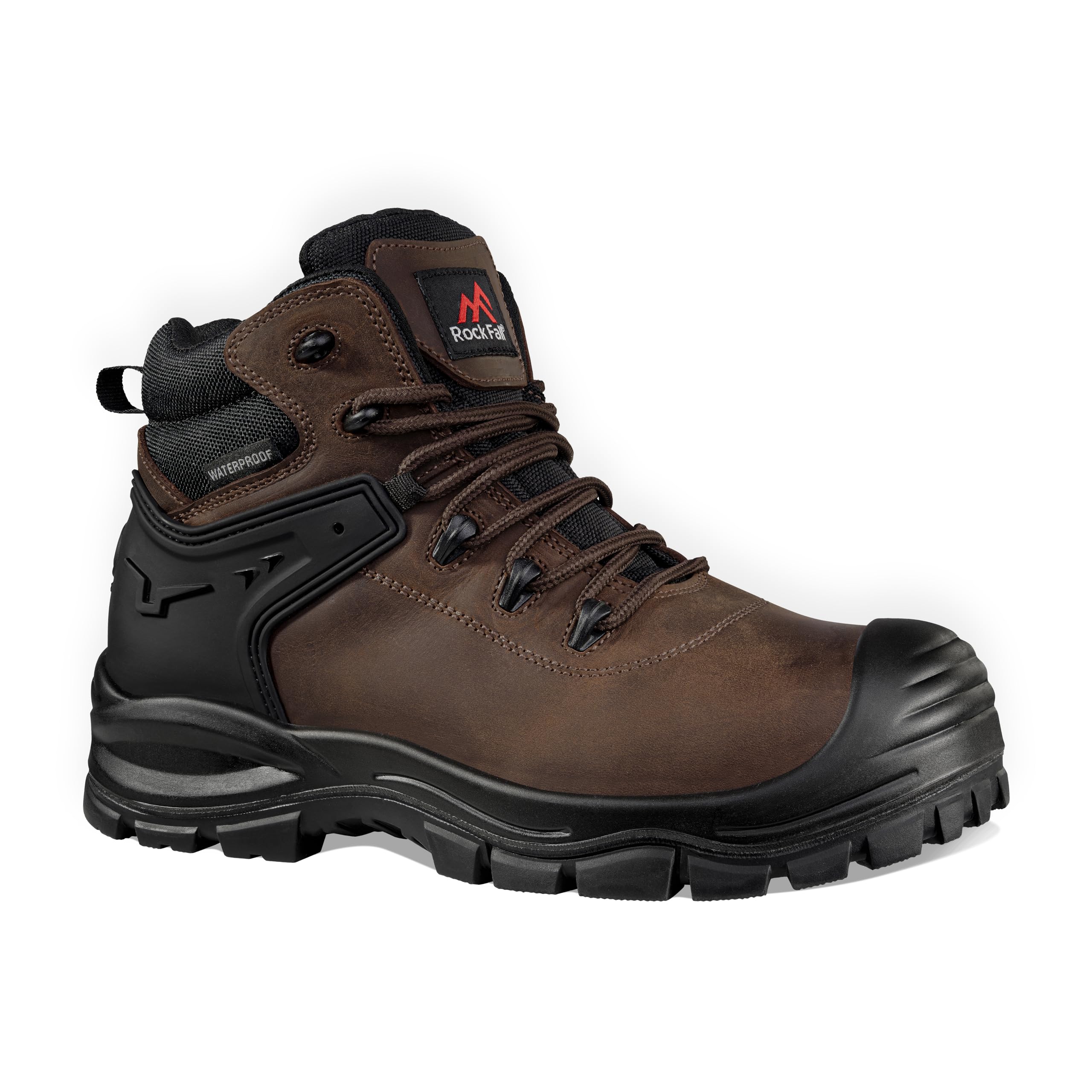 Rock Fall Mens Rf205 Safety Boot, Brown, 7 UK