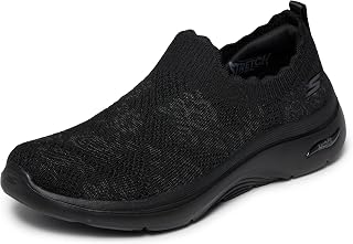 SKECHERS(スケッチャーズ) Women's Go Walk Arch Fit 2.0 Rosa Linda Sneaker Boot