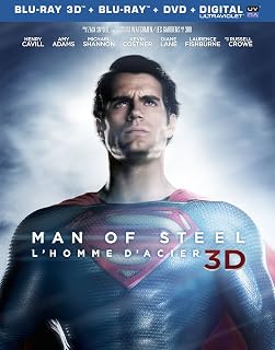 Man of Steel (BIL/ 3DBD+BD+DVD+UltraViolet Combo Pack) (Blu-ray 3D)