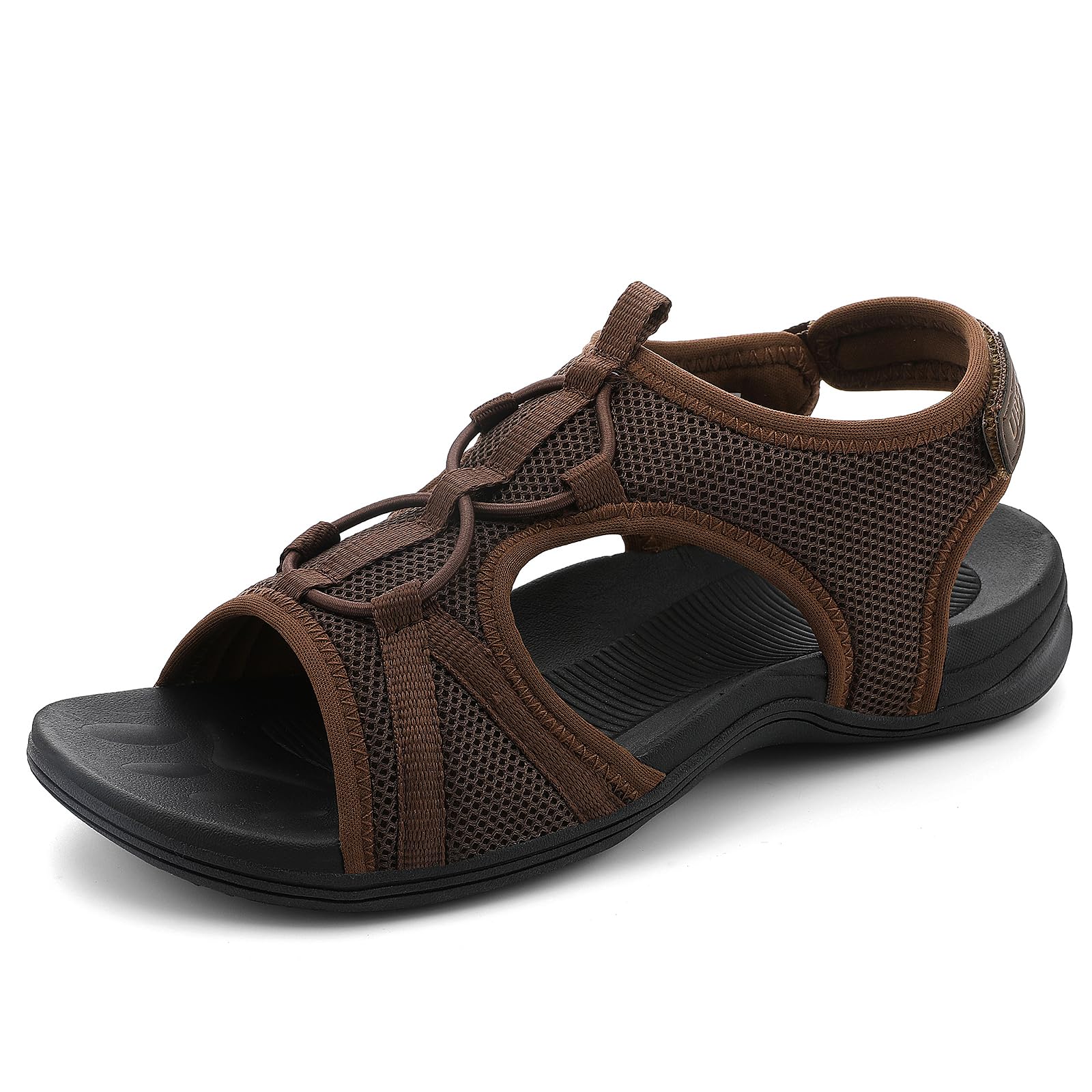 UBFEN Sandales de randonnée confortables pour femme, sandales de marche d'été re