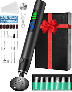 ZYOUO Engraving Pen for Metal, Wood, Glass, Plastic & All Materials - Cool Birthday Gift Ideas - Engraver Pen Tool - Teen Boy Gifts - Unique Gifts for Women, Teenage Girl - Craft Kits for Adults