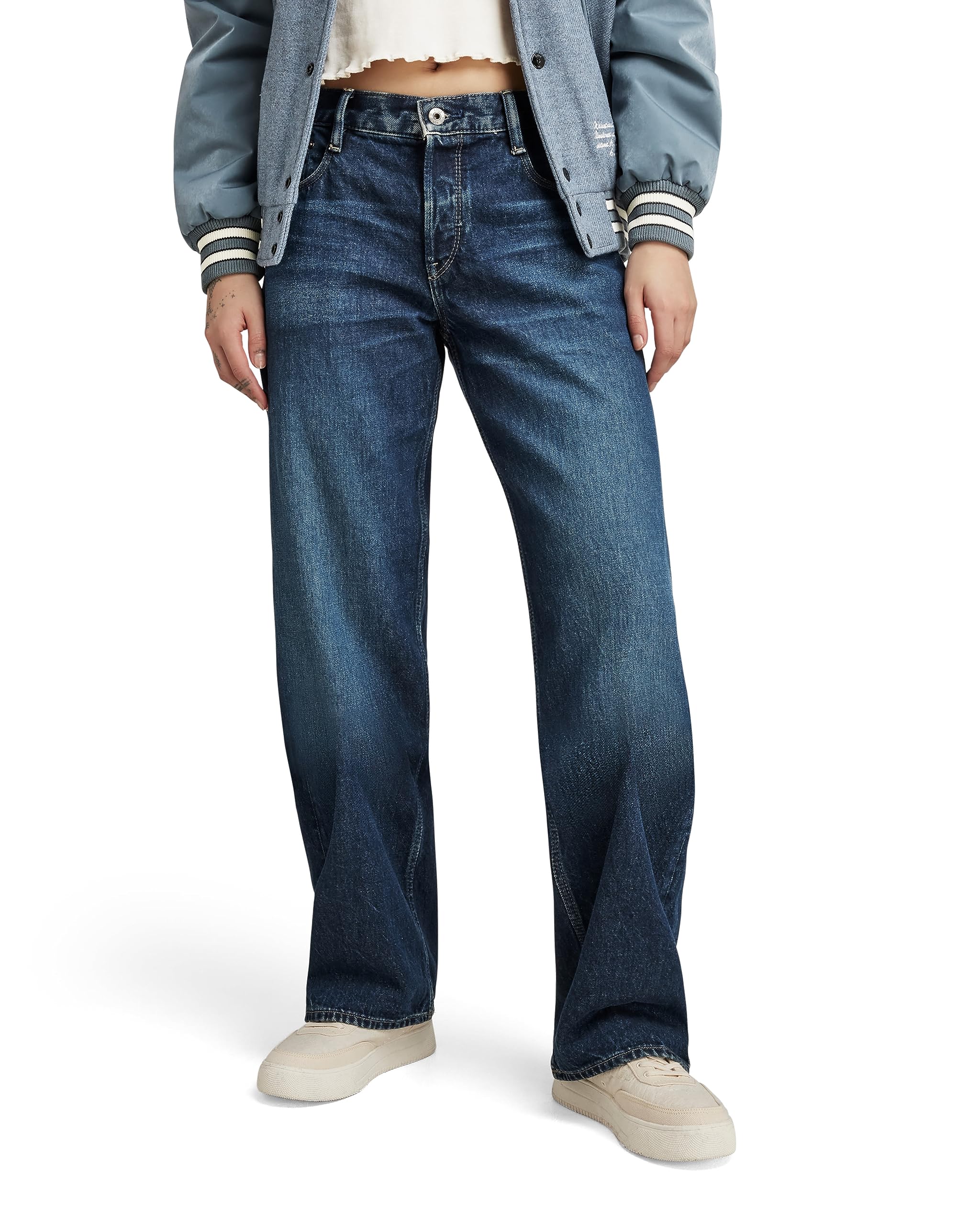 G-STAR Women's Judee Loose Low Waist Jeans
