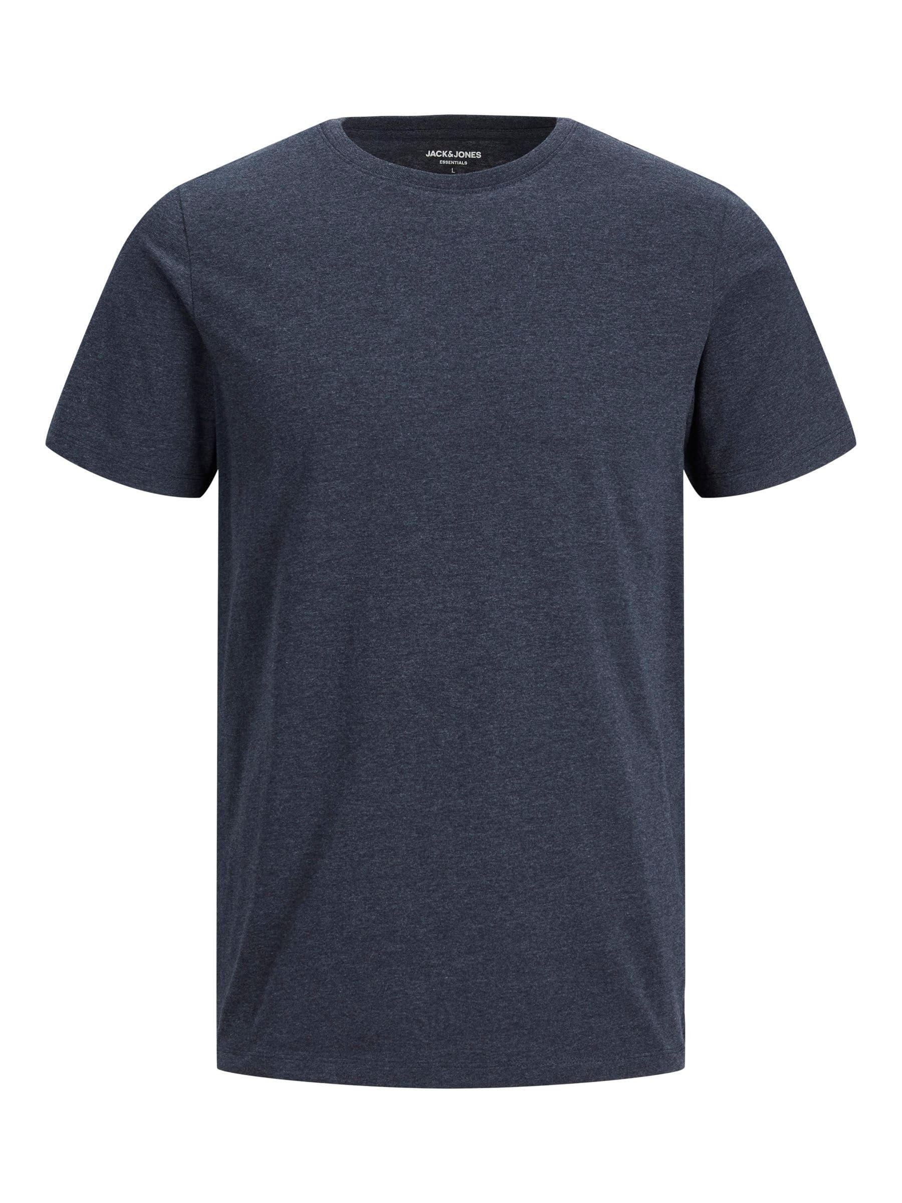 Jack & Jones Male T-Shirt Einfarbig Rundhals T-Shirt