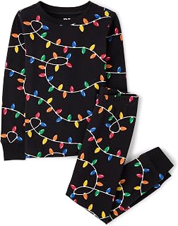 The Children's Place Baby And Kids, Sibling Matching, Christmas Pajama Sets, Cotton
