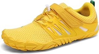 SAGUARO Unisex Barfußschuhe Outdoor Zehenschuhe mit Breite Zehenbox & Zero-Drop Sohle Gr.36-48