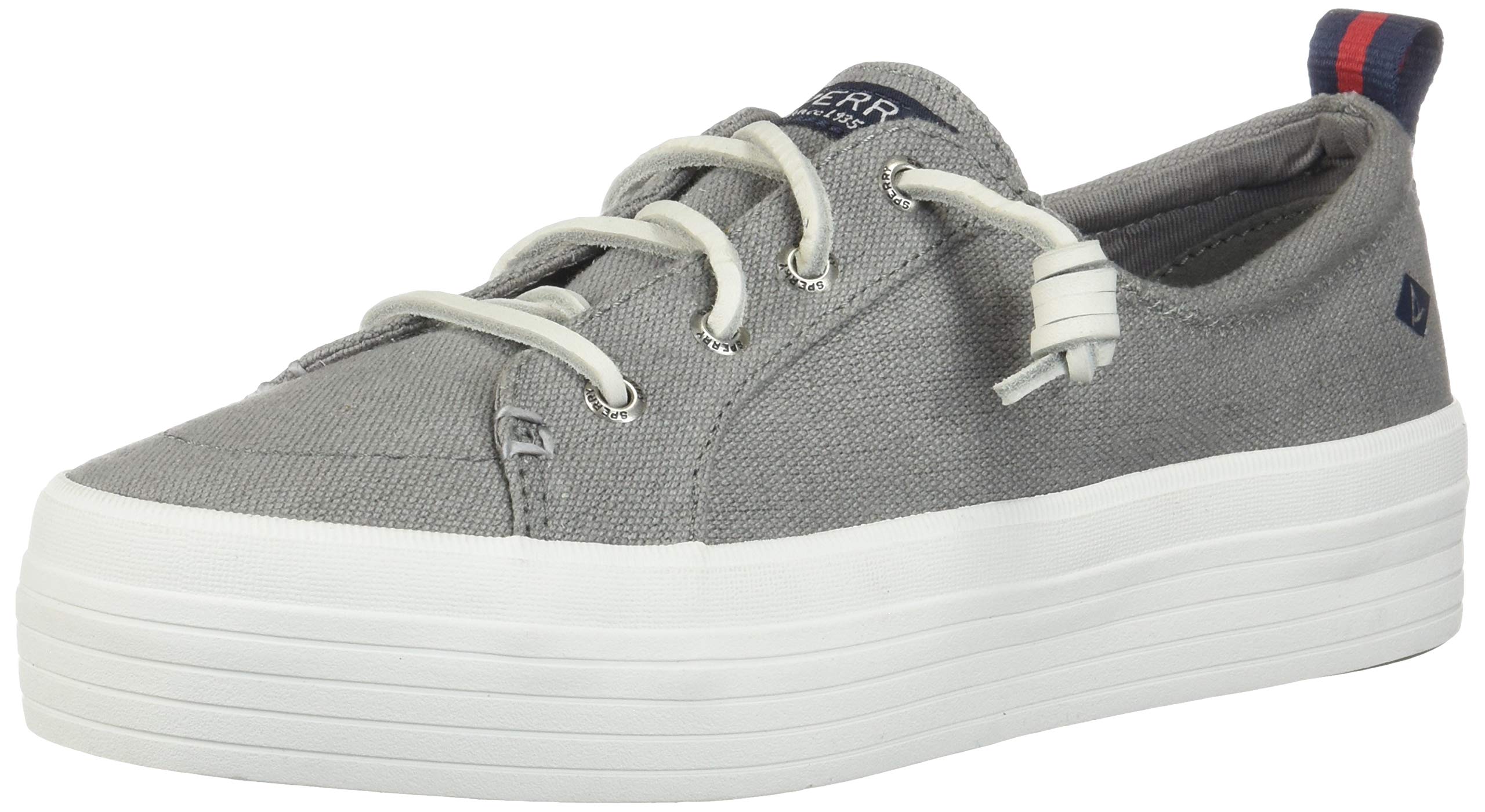 Sperry レディース Crest Vibe プラットフォームキャンバススニーカー