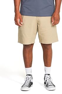 Volcom Men's Tustin Workwear 20" Outseam Durable Cotton Shorts with Utility Cargo Pockets