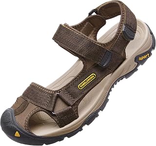 CAMEL CROWN Men's Waterproof Hiking Sandals Closed Toe Water Shoes Athletic Sports Sandals for Summer Outdoor Beach Wading Boating