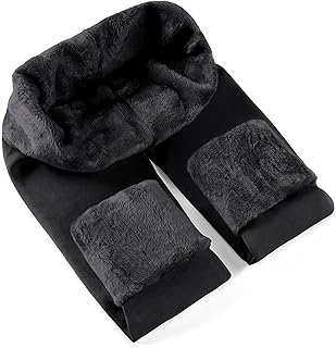 Women's Fleece Lined High‑Waisted Thermal Winter Leggings