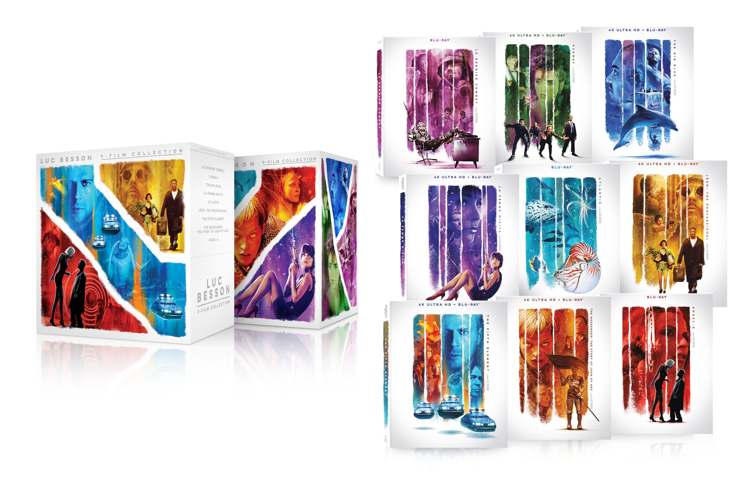 The Luc Besson 9-Movie Collection (4K Ultra HD + Blu-ray Limited Edition Gift Se