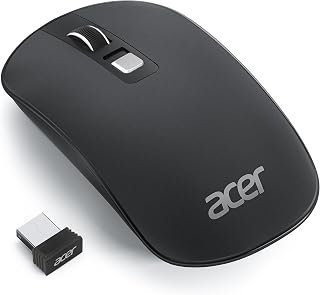 Acer Wireless Mouse, Computer Mouse Wireless with 2.4GHz USB Receiver