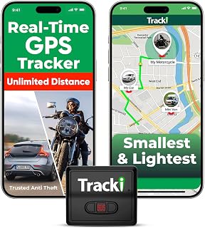 Tracki GPS Tracker for Car – 4G LTE Car GPS Tracker for Real-Time Tracking, Unlimited Distance, Magnetic Mount for Cars, Trucks, Vans, Motorcycles, Boats & Trailers, Subscription Required