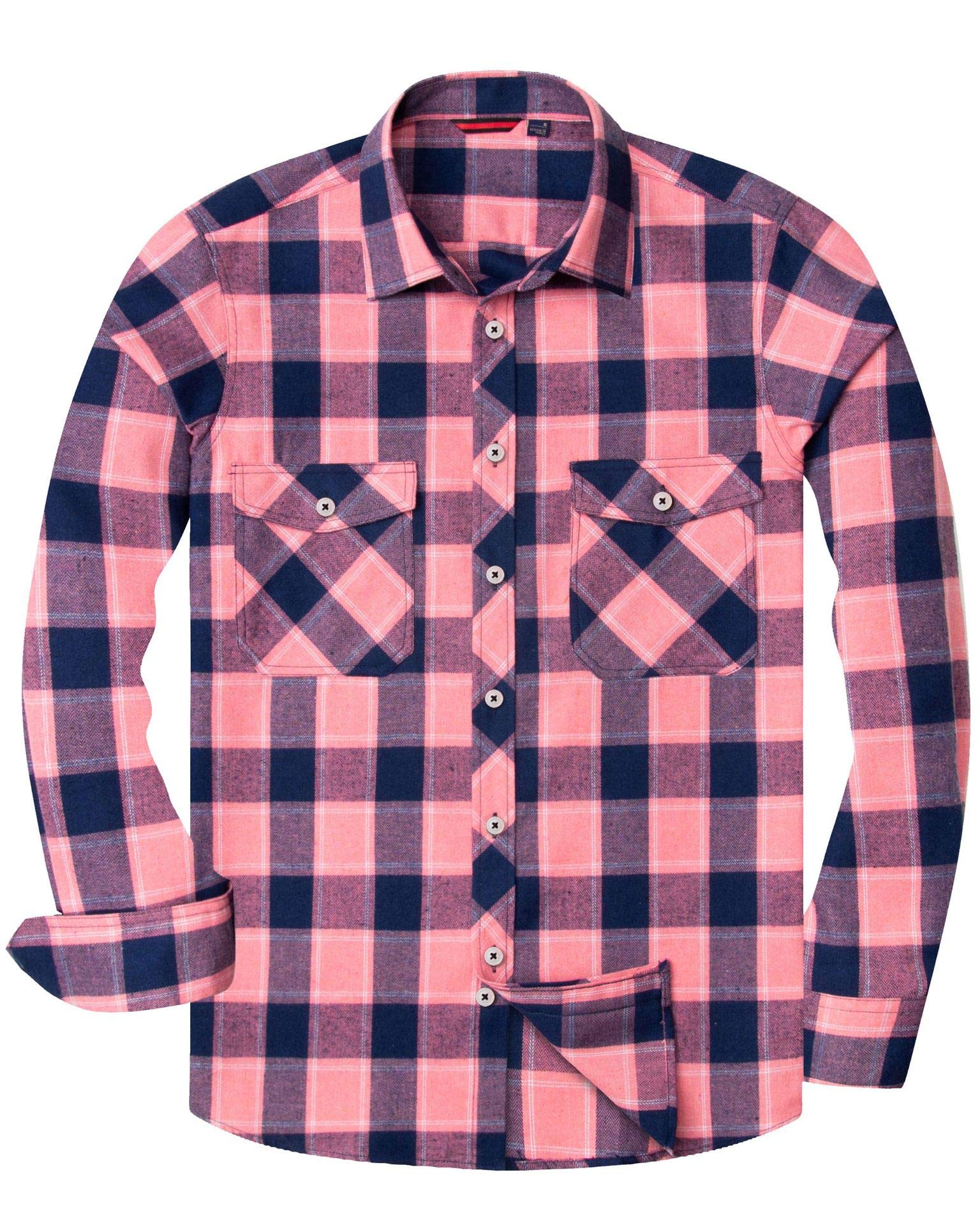 Alimens & Gentle AG-XXCS-JM02 Men's Button-Down Shirt (Pack of 1)