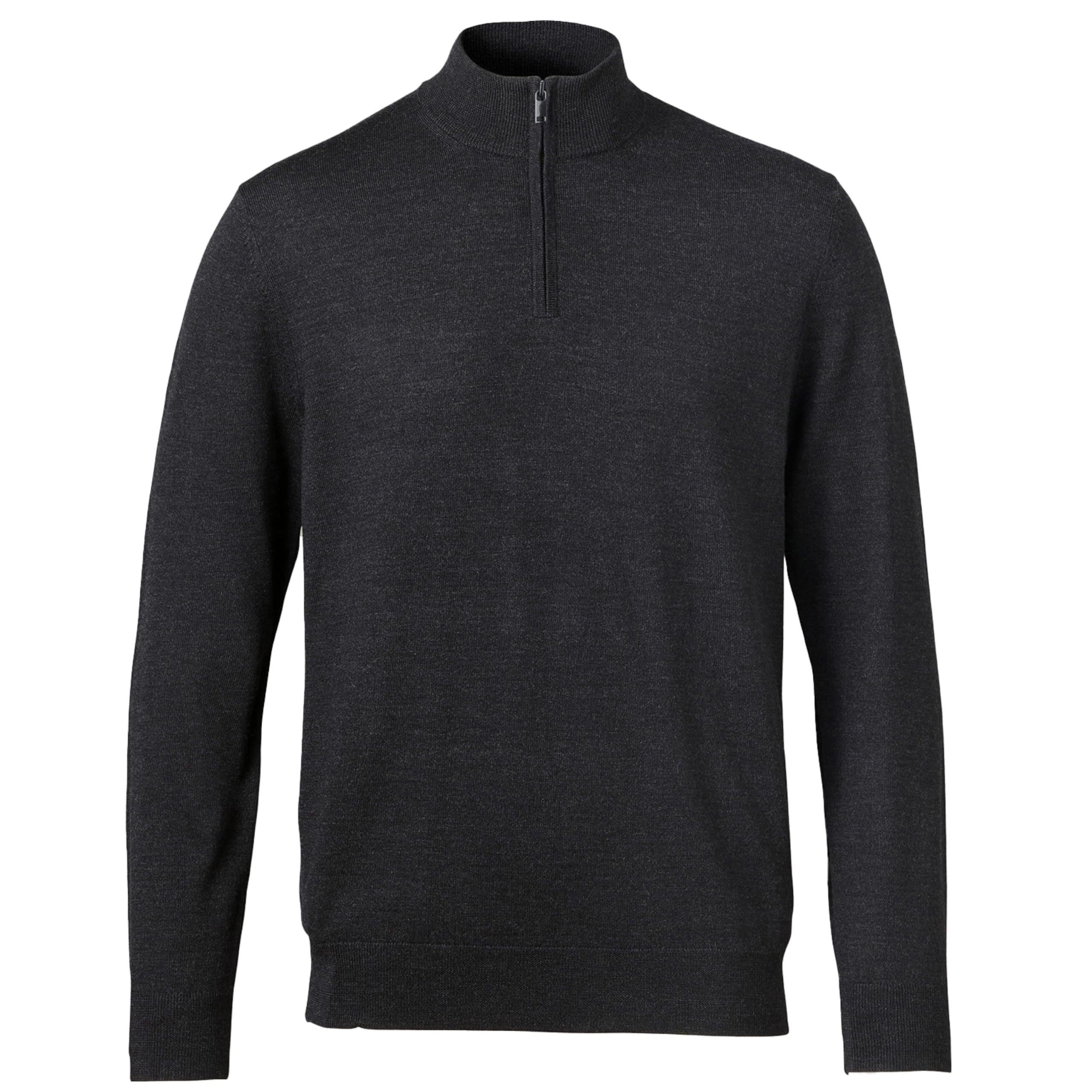 Charles Tyrwhitt Jumpers for Men - Merino Wool 1/4 Zip Jumper - Machine Washable