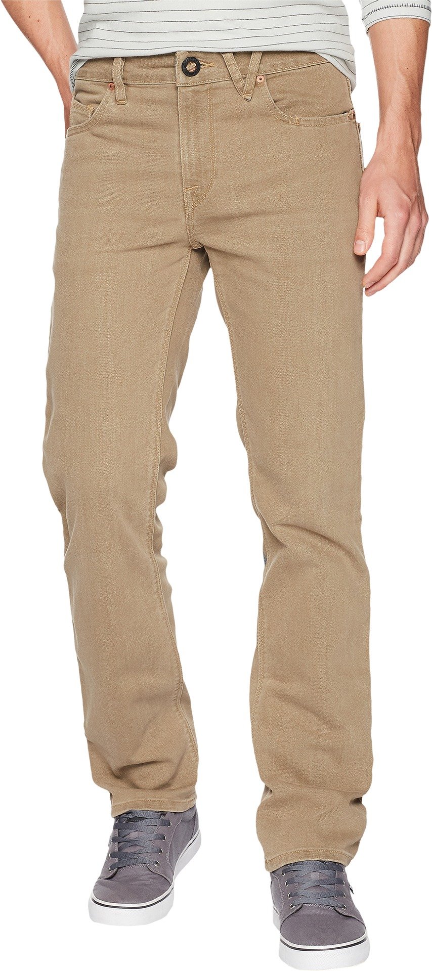 Volcom Men's Solver Stretch Denim Jeans – Jeans – Straight Leg – Men's