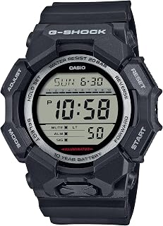 Casio G-Shock Black Resin Digital 10 Year Battery Watch GD-010-1CR