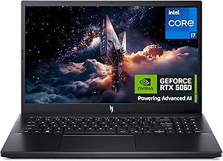 Acer Nitro V15 ANV15-52 Gaming Laptop - Intel Core i7-13620H, 16GB, 512GB SSD, NVIDIA GeForce RTX 5050, 15.6" Full HD 165Hz, Windows 11, Black