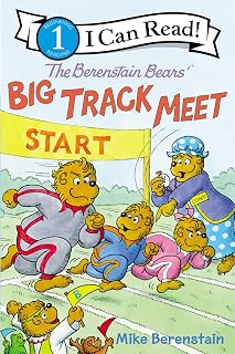 The Berenstain Bears’ Big Track Meet: A Level One I Can Read Book About Track Meet Competition for Kids (Ages 4-8) (I Can Read Level 1)