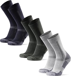 DANISH ENDURANCE Hiking Socks, Climbing Socks, Merino Wool, Thick Cushion