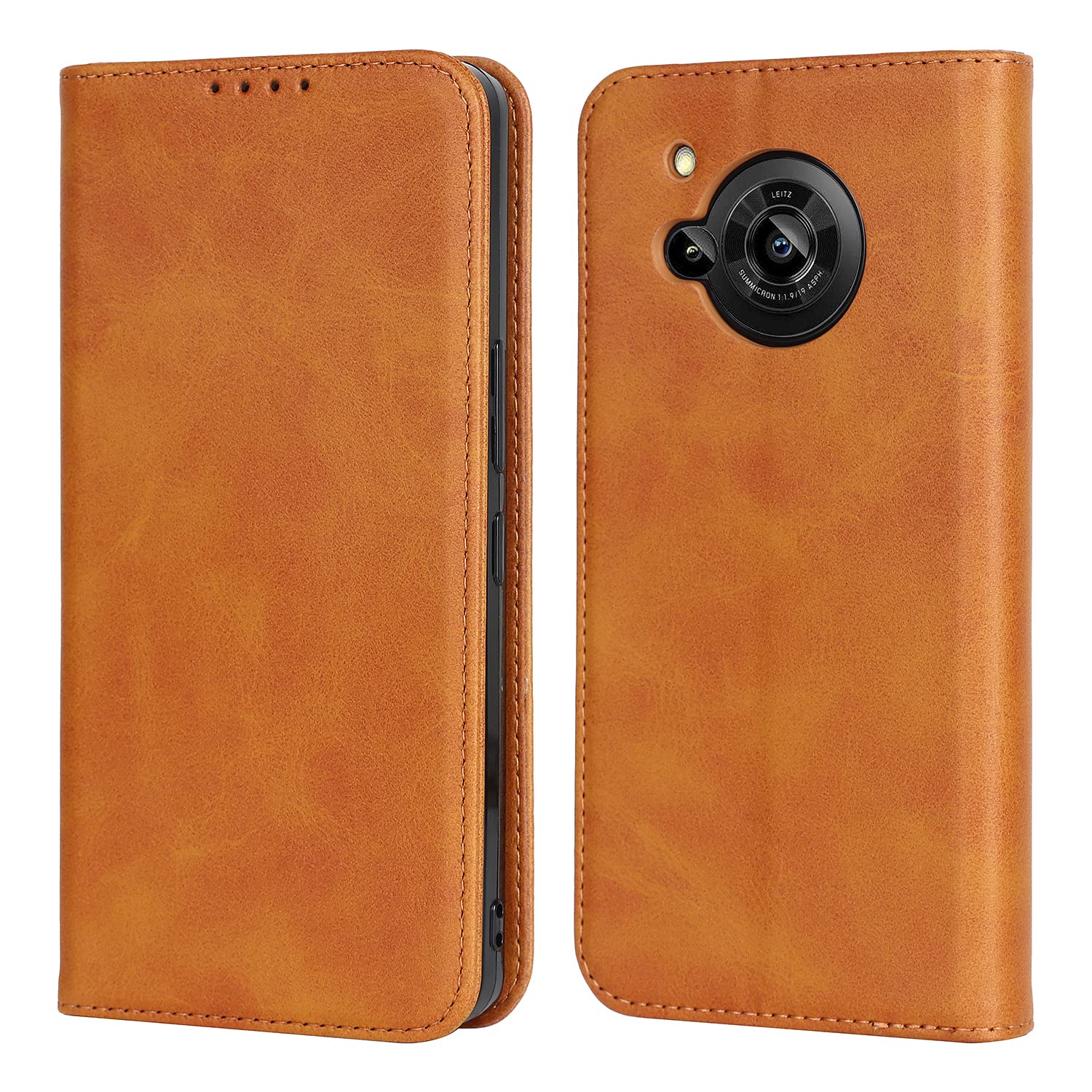 【Hamany】 AQUOS R7 Case, Flip Type, AQUOS R7 Smartphone Case, Shockproof, Durable
