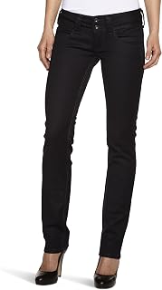 Pepe Jeans Women's Venus Jeans Regular Fit Low Waist Authentic Rope